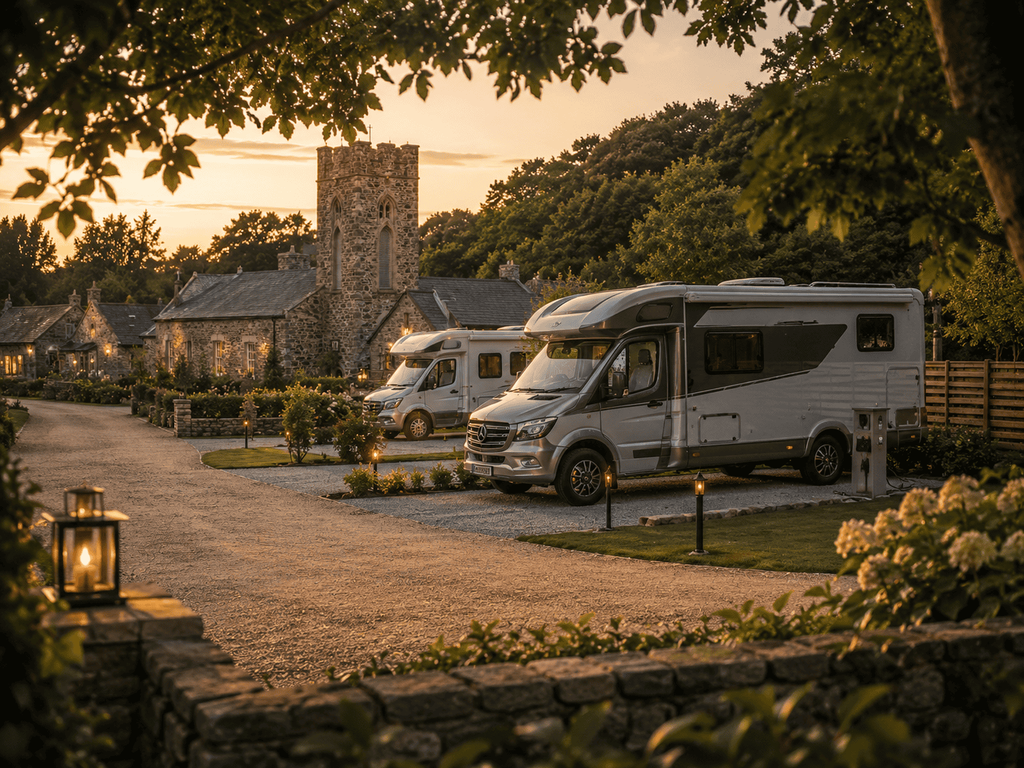 motor home pitches