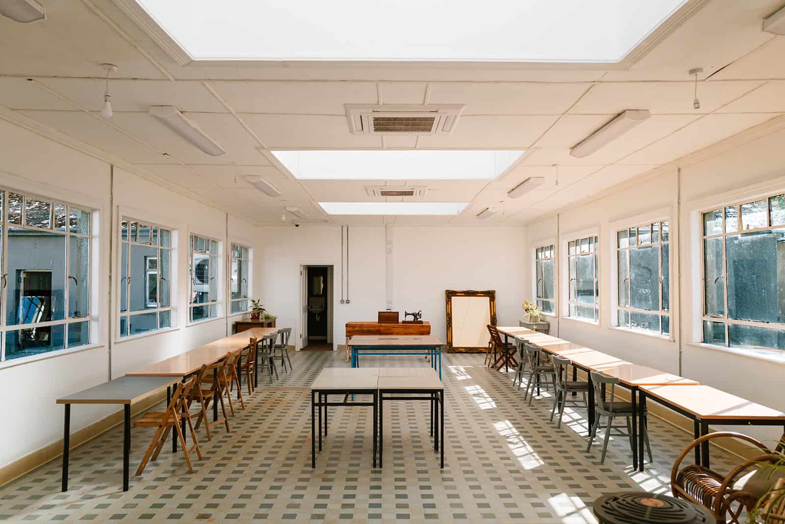 The woodwork room